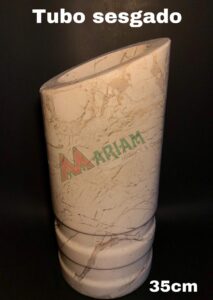 Funerario tubo sesgado